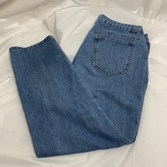 WOMEN’S Bill Blass Jeans Blue Easy Fit Size 14 - Picture 1 of 9